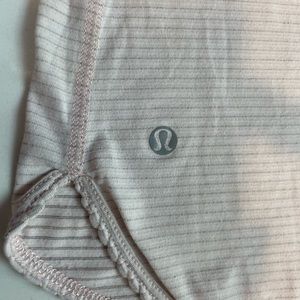 Lulu lemon tank top soft pink. Pre loved